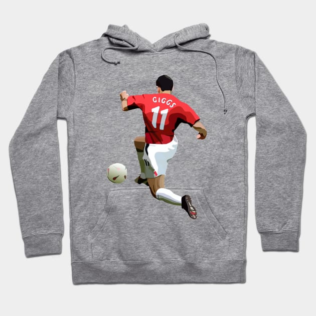 Legend Ryan Giggs Hoodie by Webbed Toe Design's